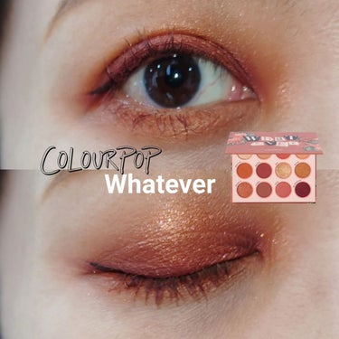 whatever/ColourPop/アイシャドウパレットを使ったクチコミ（1枚目）