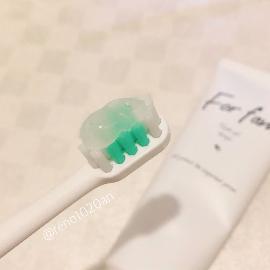 ソニック トゥースブラシ/For fam/電動歯ブラシを使ったクチコミ（3枚目）