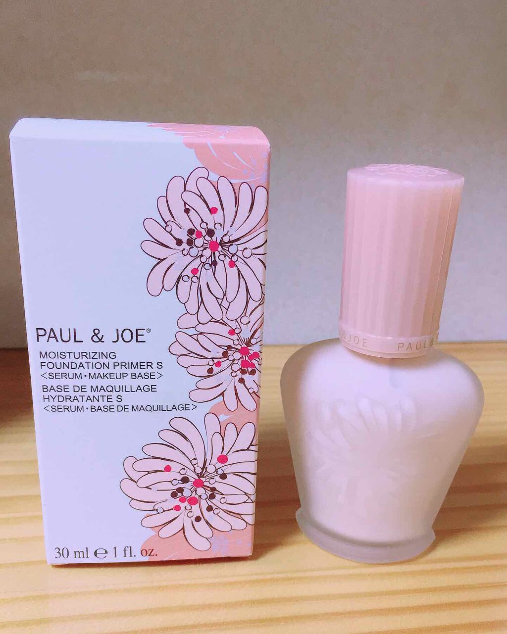 モイスチュアライジング ファンデーション プライマー S/PAUL & JOE BEAUTE/化粧下地を使ったクチコミ(1枚目)