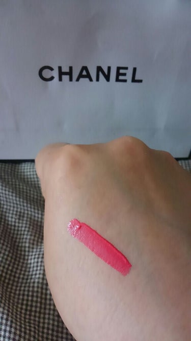 ルージュ アリュール インク 200 ピンク ルビー/CHANEL/口紅を使ったクチコミ（2枚目）