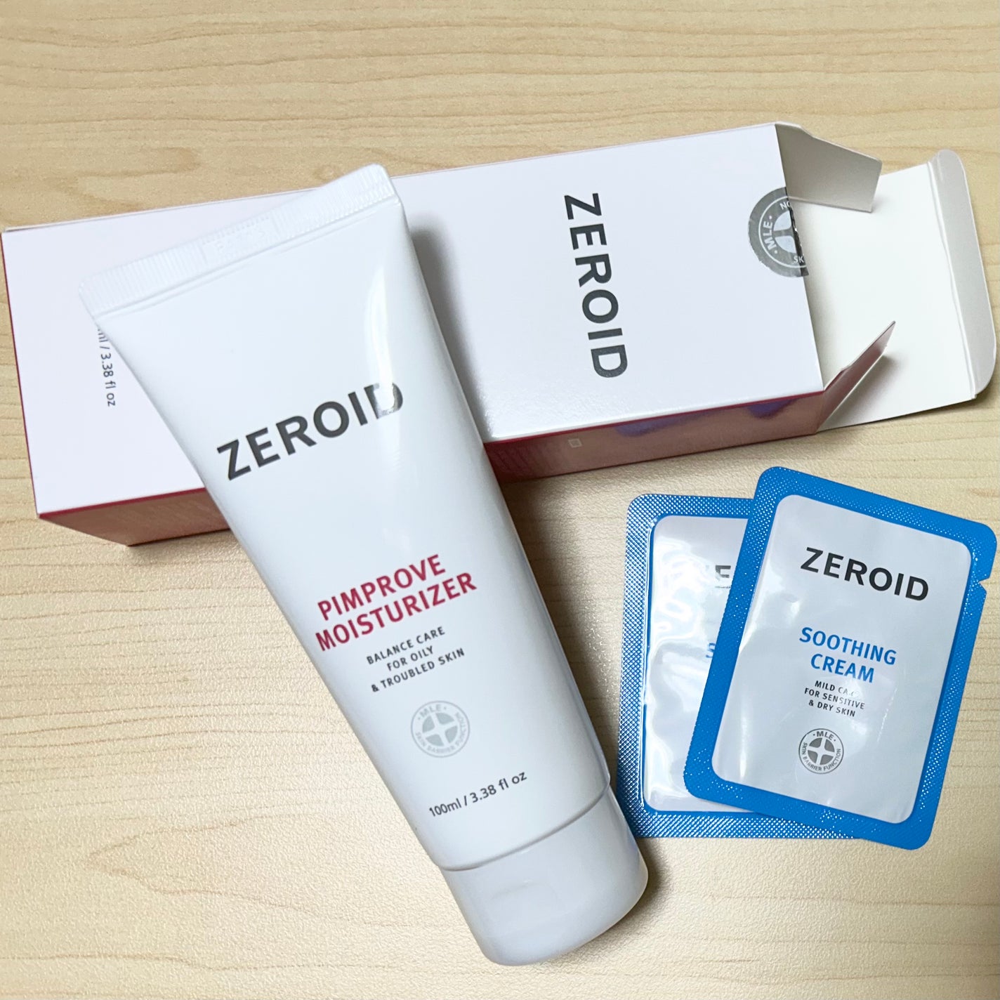 ピンプローブモイスチャーライザー/ZEROID/フェイスクリームを使ったクチコミ(1枚目)