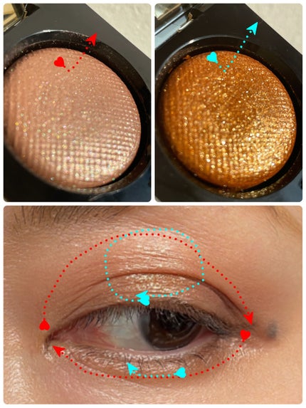 リュクス アイシャドウ リッチ ラスター/BOBBI BROWN/単色アイシャドウを使ったクチコミ(3枚目)