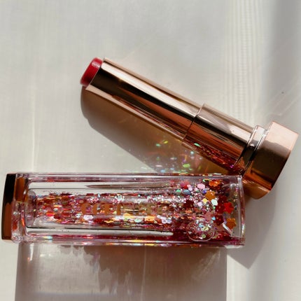 シャララスノーボールリップバーム/CORINGCO/口紅を使ったクチコミ(2枚目)