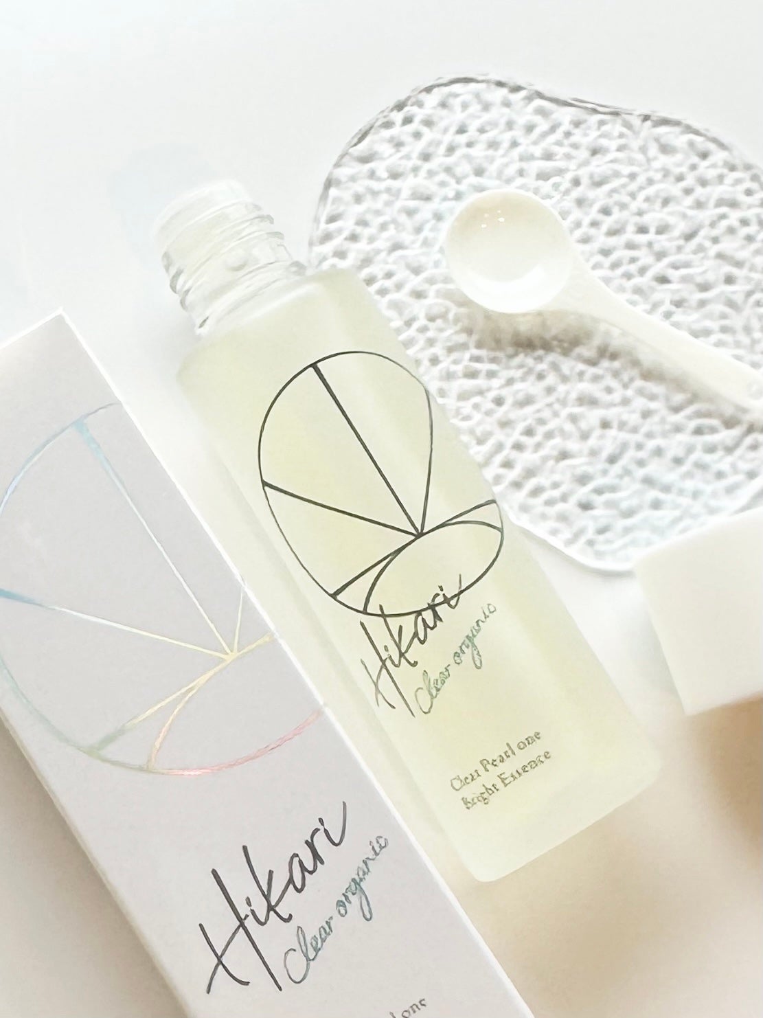 クリアパールワン ブライトエッセンス/HIKARI CLEAR オーガニック/美容液を使ったクチコミ(3枚目)