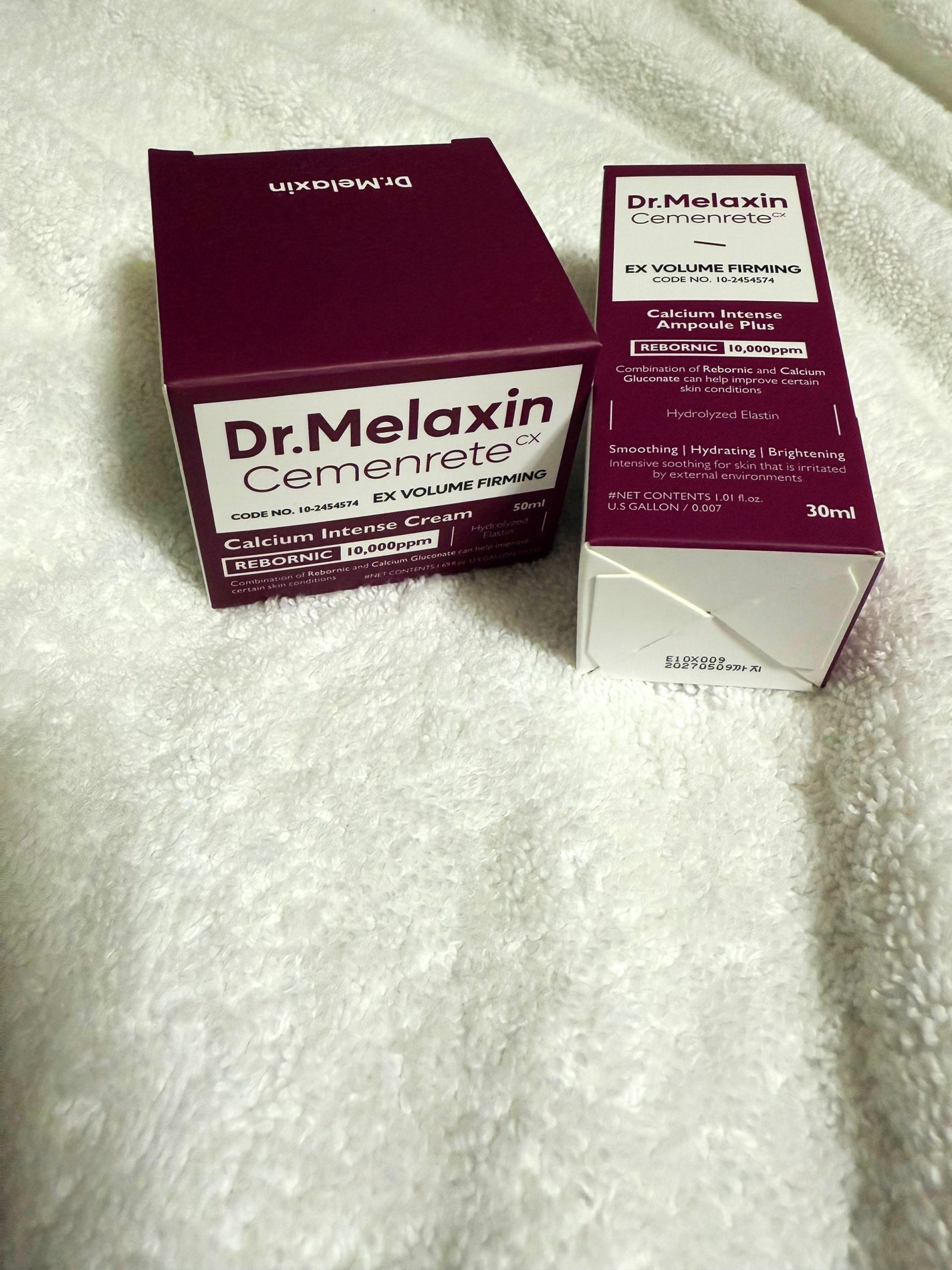 Cemenrete Calcium Intense Cream/Dr.Melaxin/フェイスクリームを使ったクチコミ(2枚目)