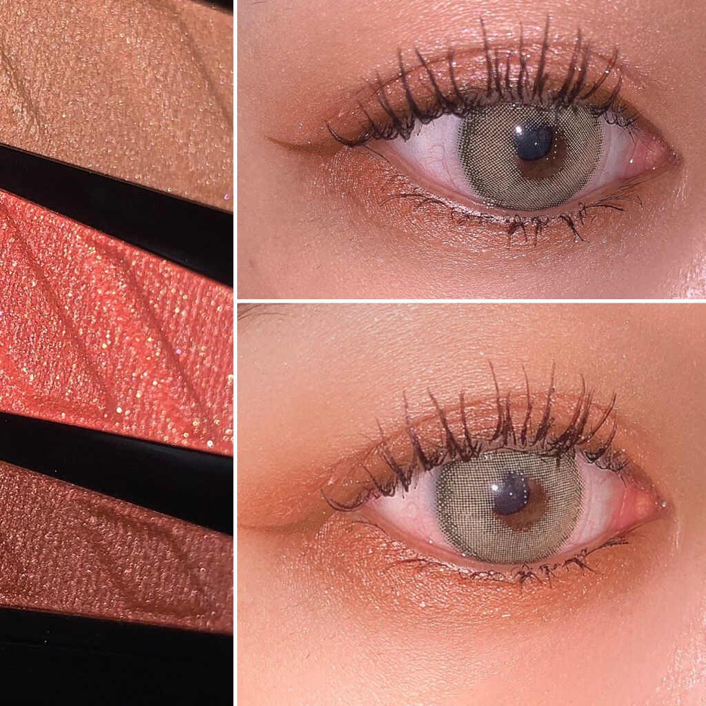 パーツリサイズシャドウ OR-1 ブリックオレンジ/KATE/アイシャドウパレットを使ったクチコミ（3枚目）