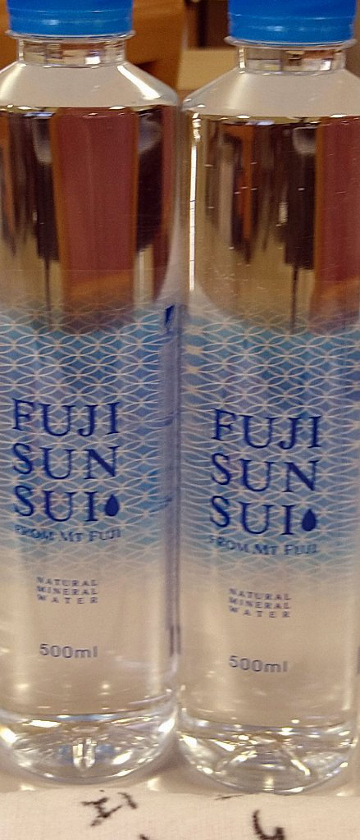 FUJI  SUN SUI ナチュラルミネラルウォーター/富士の源水/ミネラルウォーターを使ったクチコミ（1枚目）