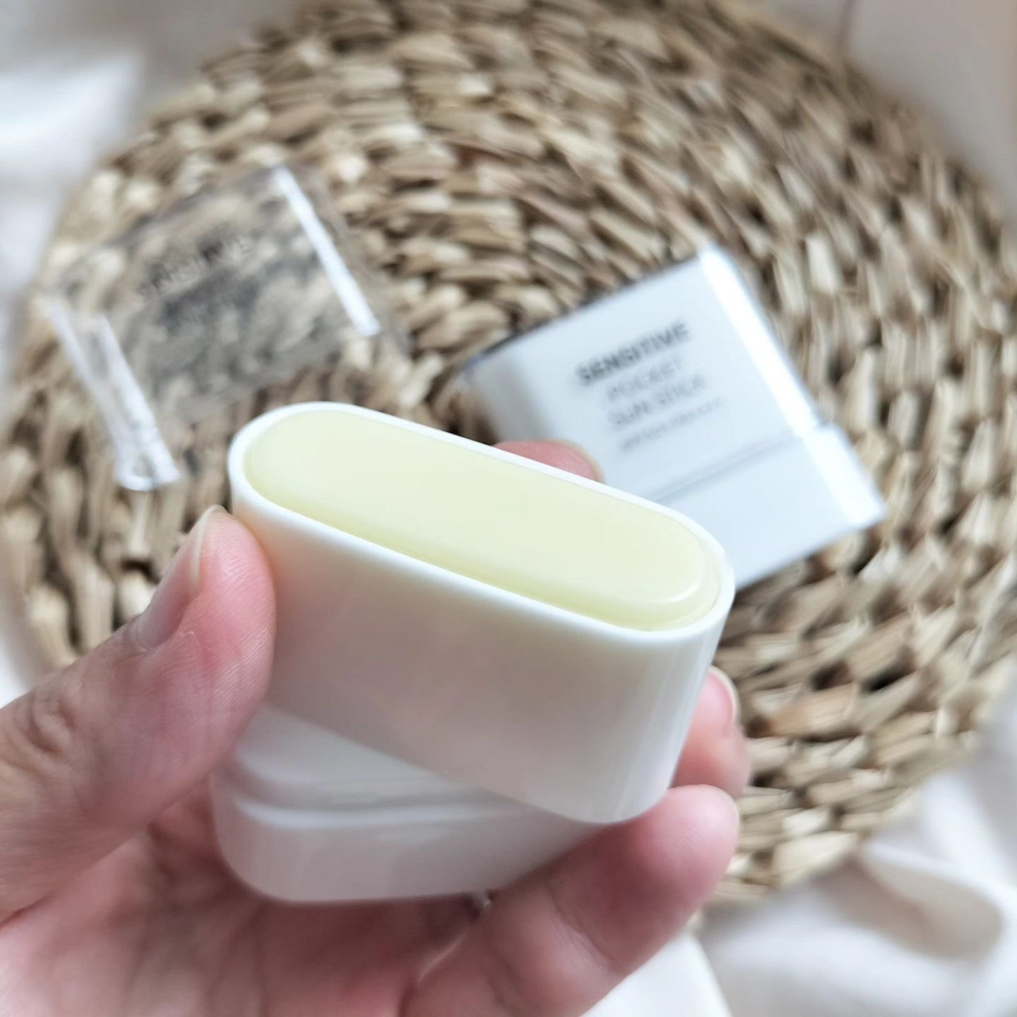 センシティブポケットサンスティック/SAM'U/日焼け止めスティックを使ったクチコミ(2枚目)