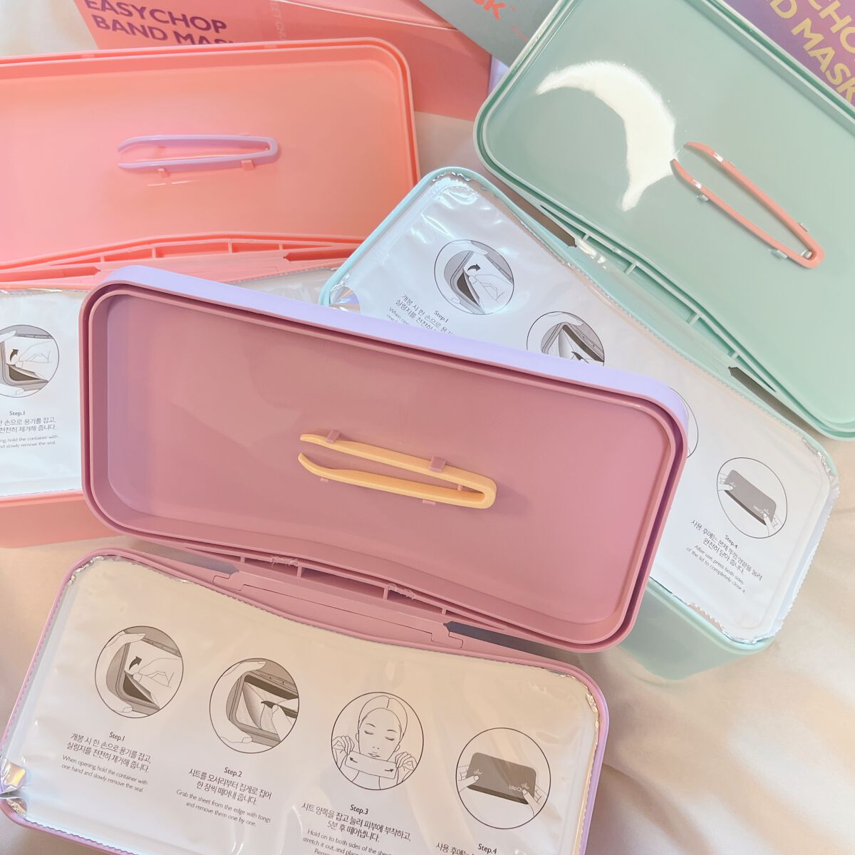 Machiko@フォロバします♡ on LIPS 「こんなパック欲しかった♡可愛すぎるパケに伸びーるマジックバンド..」(3枚目)