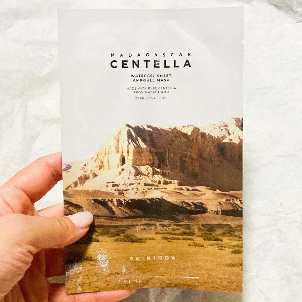 センテラ ウォーターゲルシートアンプルマスク/SKIN1004/シートマスク・パックを使ったクチコミ(2枚目)
