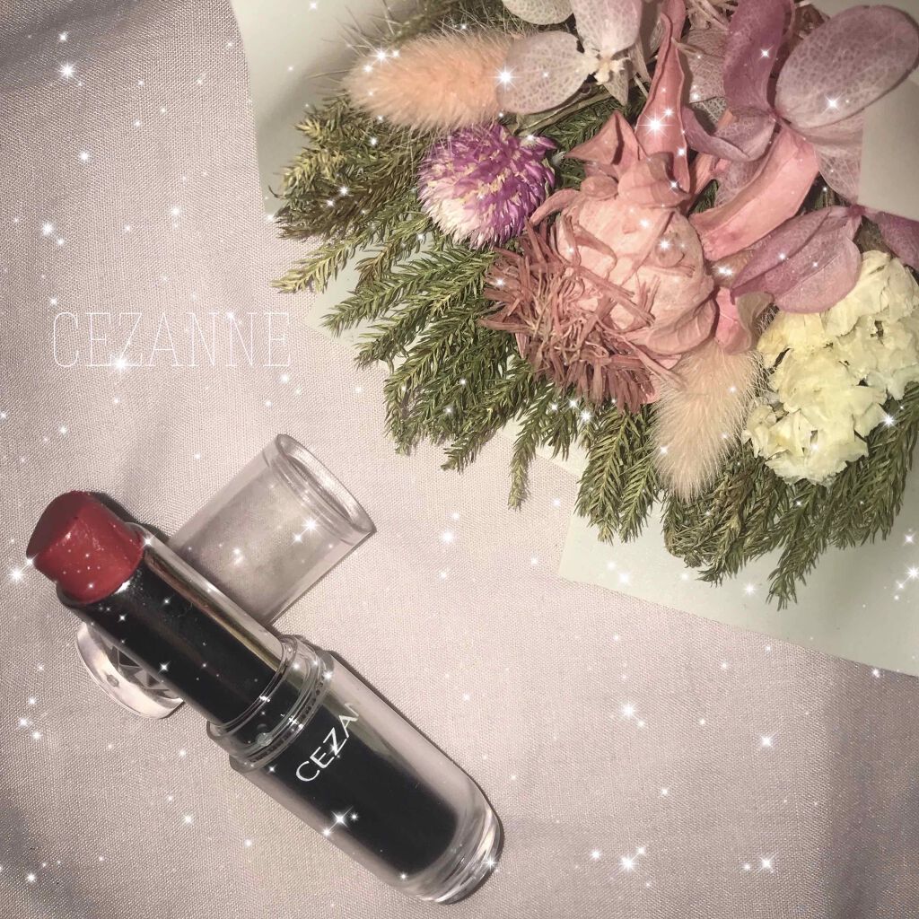 ラスティンググロスリップ/CEZANNE/口紅を使ったクチコミ(1枚目)