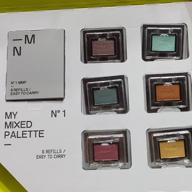 MY MIXED PALETTE 6色カスタムパレット/MN/アイシャドウパレットを使ったクチコミ（2枚目）