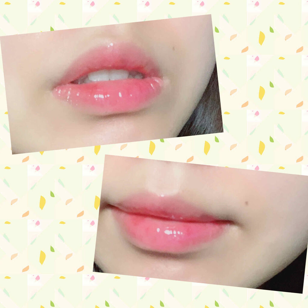 ジェルグロスリップ/CEZANNE/リップグロスを使ったクチコミ（3枚目）