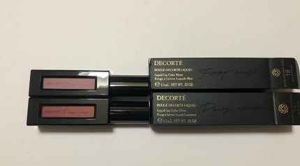 ルージュ デコルテ リキッド/DECORTÉ/口紅を使ったクチコミ(3枚目)