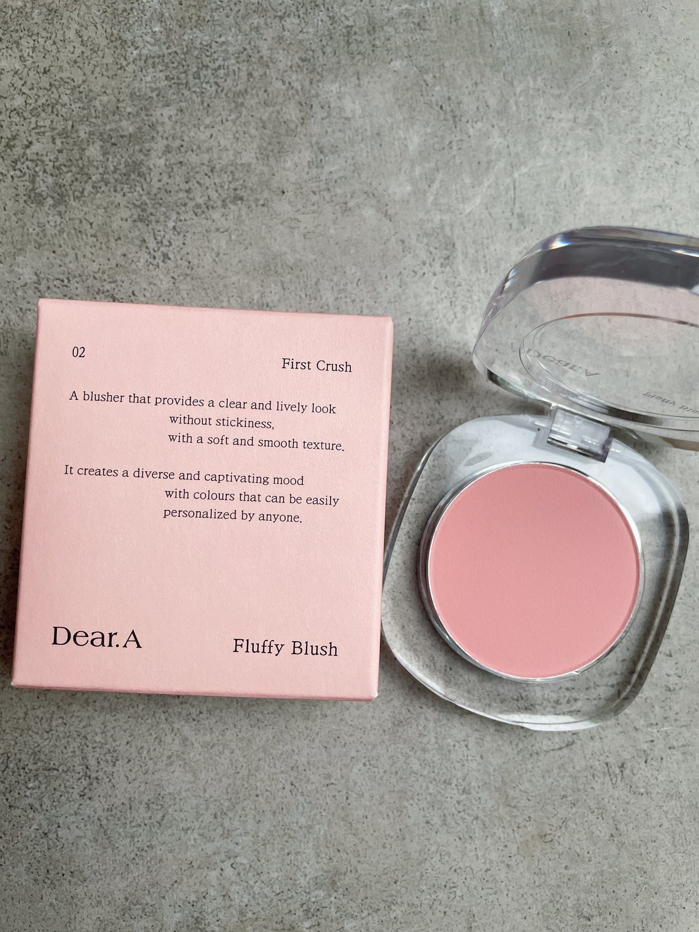 emma @フォロバ100 on LIPS 「Dear.Aフラッフィーブラッシュ02.ファーストクラッシュ粉..」(1枚目)