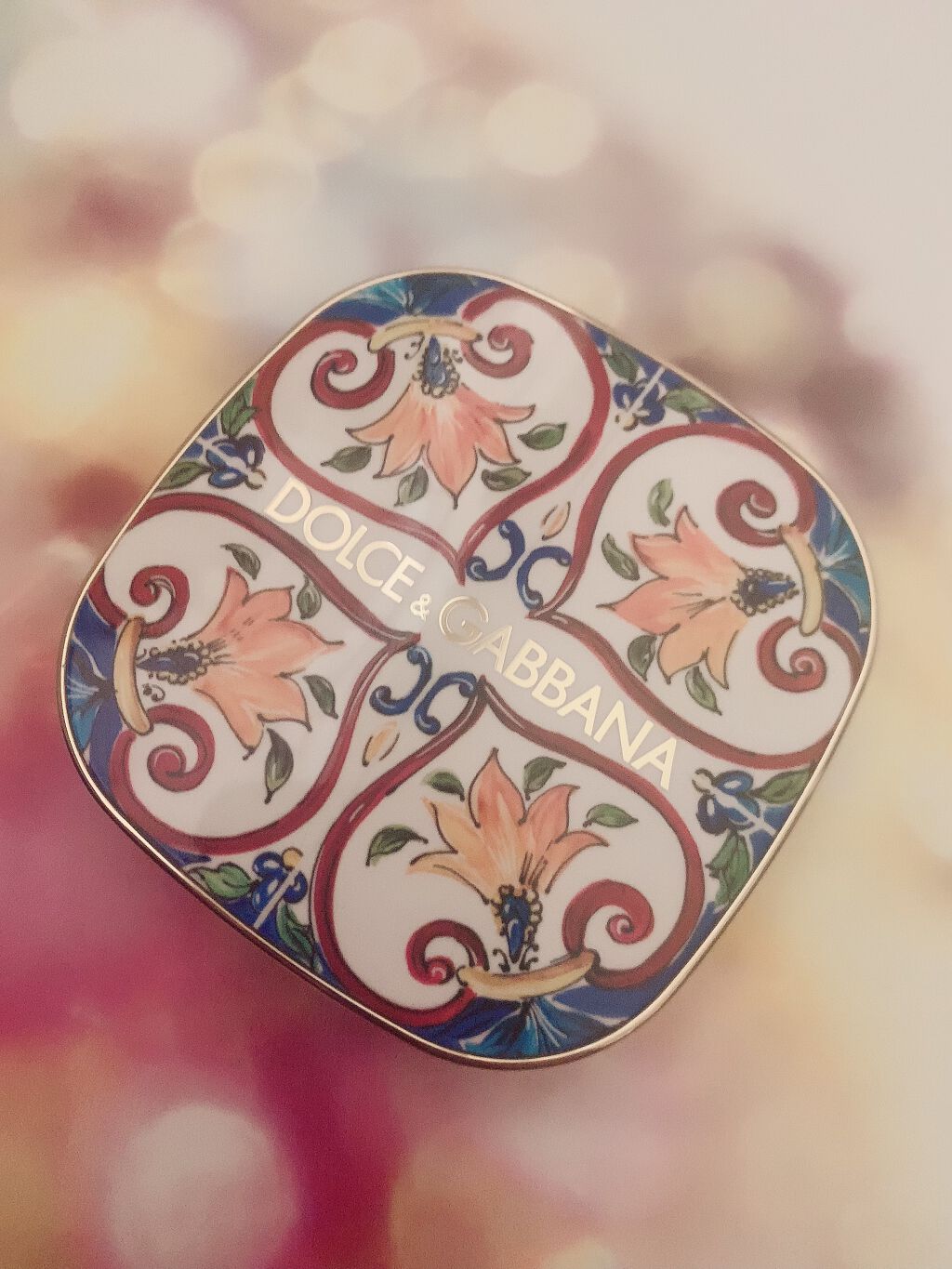 ソーラーグロウ イルミネーティングパウダー デュオ Sweet Pink/DOLCE&GABBANA BEAUTY/ハイライトを使ったクチコミ（2枚目）