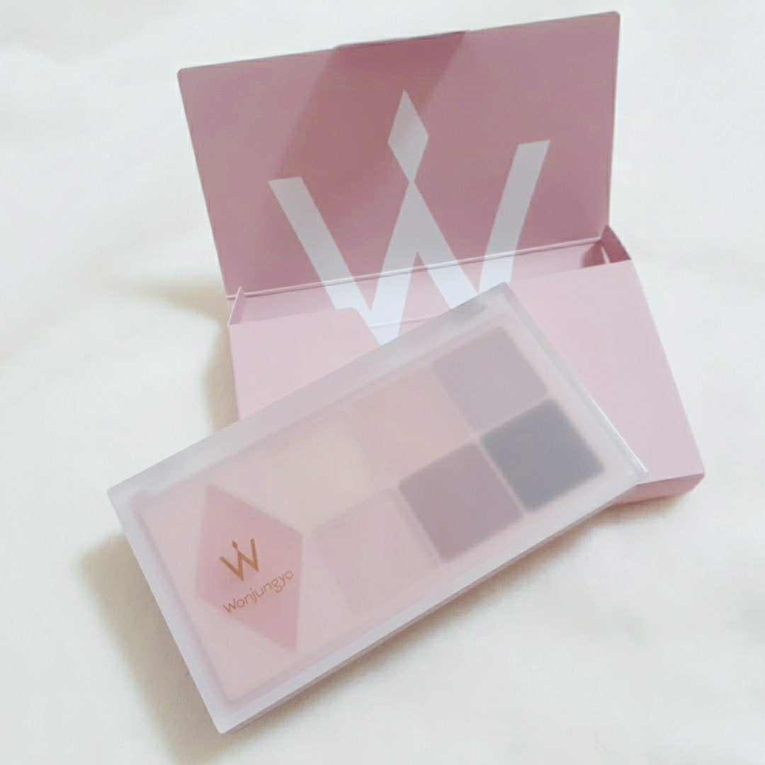 ウォンジョンヨ W デイリームードアップパレット /Wonjungyo/アイシャドウパレットを使ったクチコミ(5枚目)