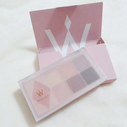 ウォンジョンヨ W デイリームードアップパレット /Wonjungyo/アイシャドウパレットを使ったクチコミ(5枚目)