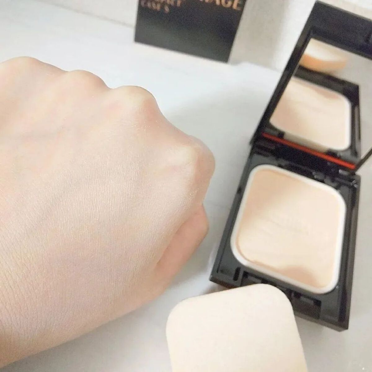 ドラマティックパウダリー EX/マキアージュ/パウダーファンデーションを使ったクチコミ（3枚目）