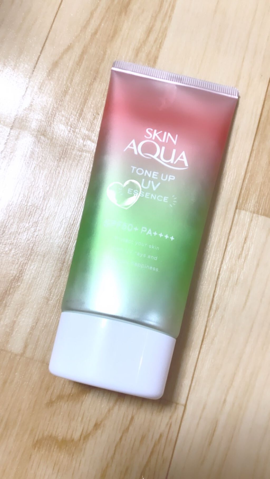 スキンアクア トーンアップUVエッセンス/スキンアクア/日焼け止めクリームを使ったクチコミ（1枚目）