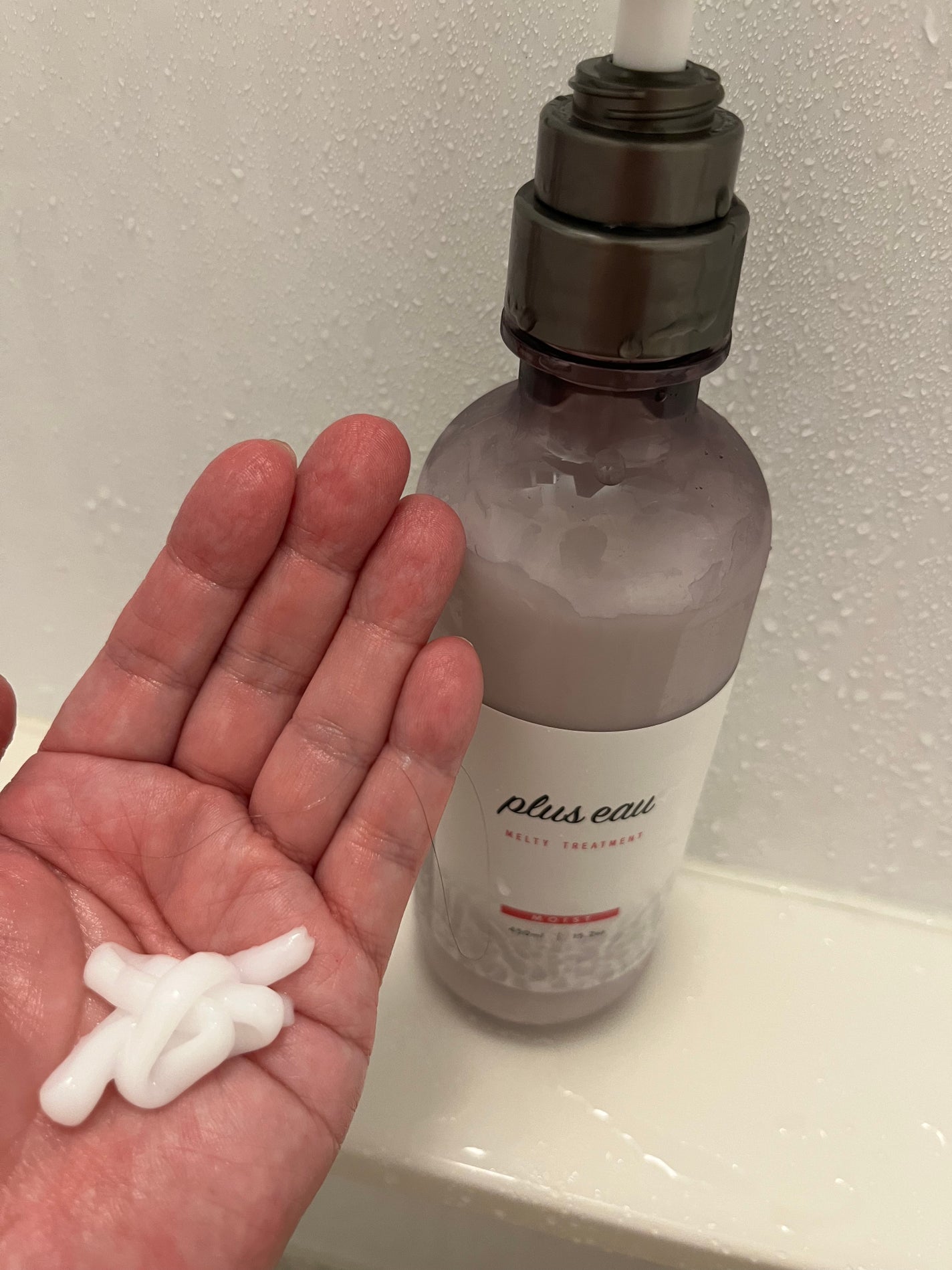 プリュスオー メルティシャンプー/メルティトリートメント/plus eau/市販シャンプーを使ったクチコミ(3枚目)