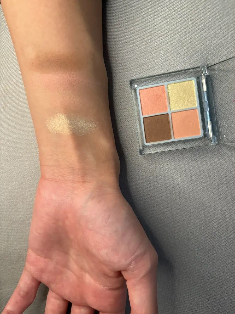 仮名ちゃん on LIPS 「リリュタンパレットパフ1,320円(税込)▶️発色が柔らかく普..」(2枚目)