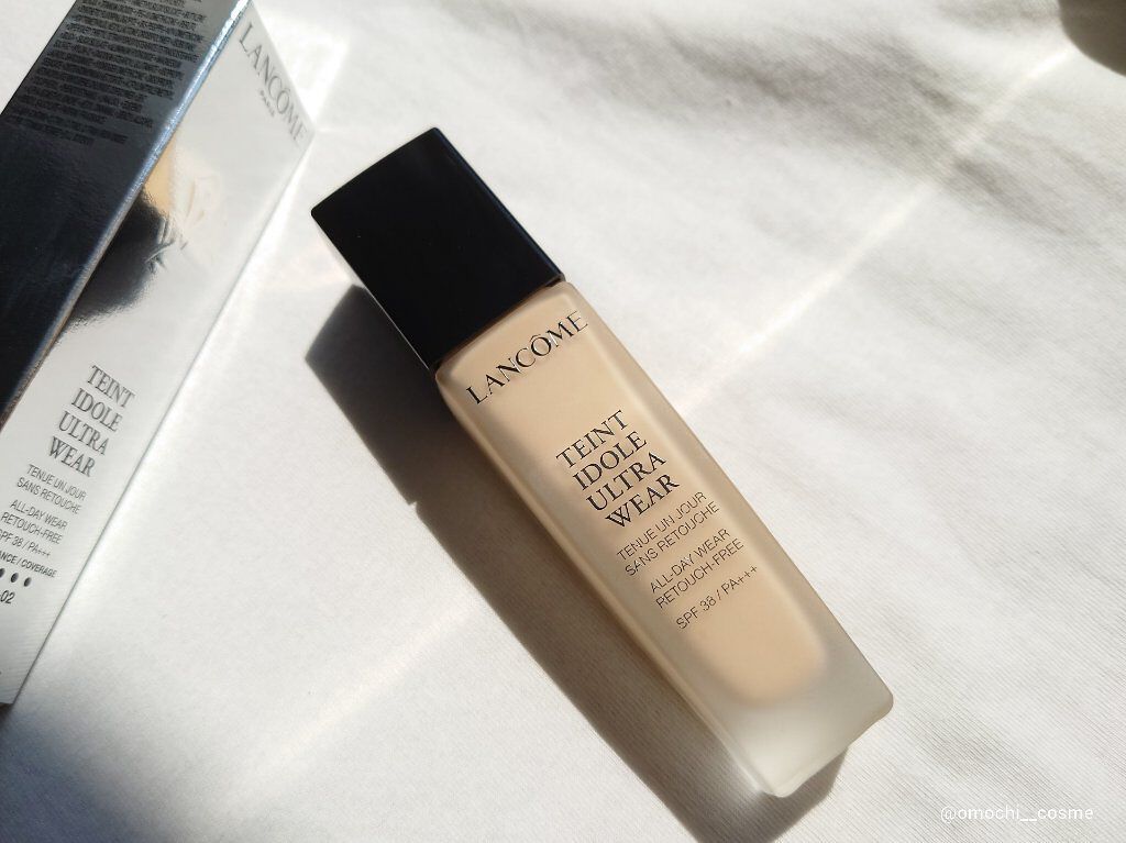 タンイドル ウルトラ ウェア リキッド/LANCOME/リキッドファンデーションを使ったクチコミ（2枚目）