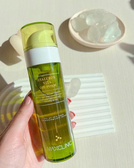 ヒアルロンビタオイルフォーム/MAXCLINIC/オイルクレンジングを使ったクチコミ(6枚目)