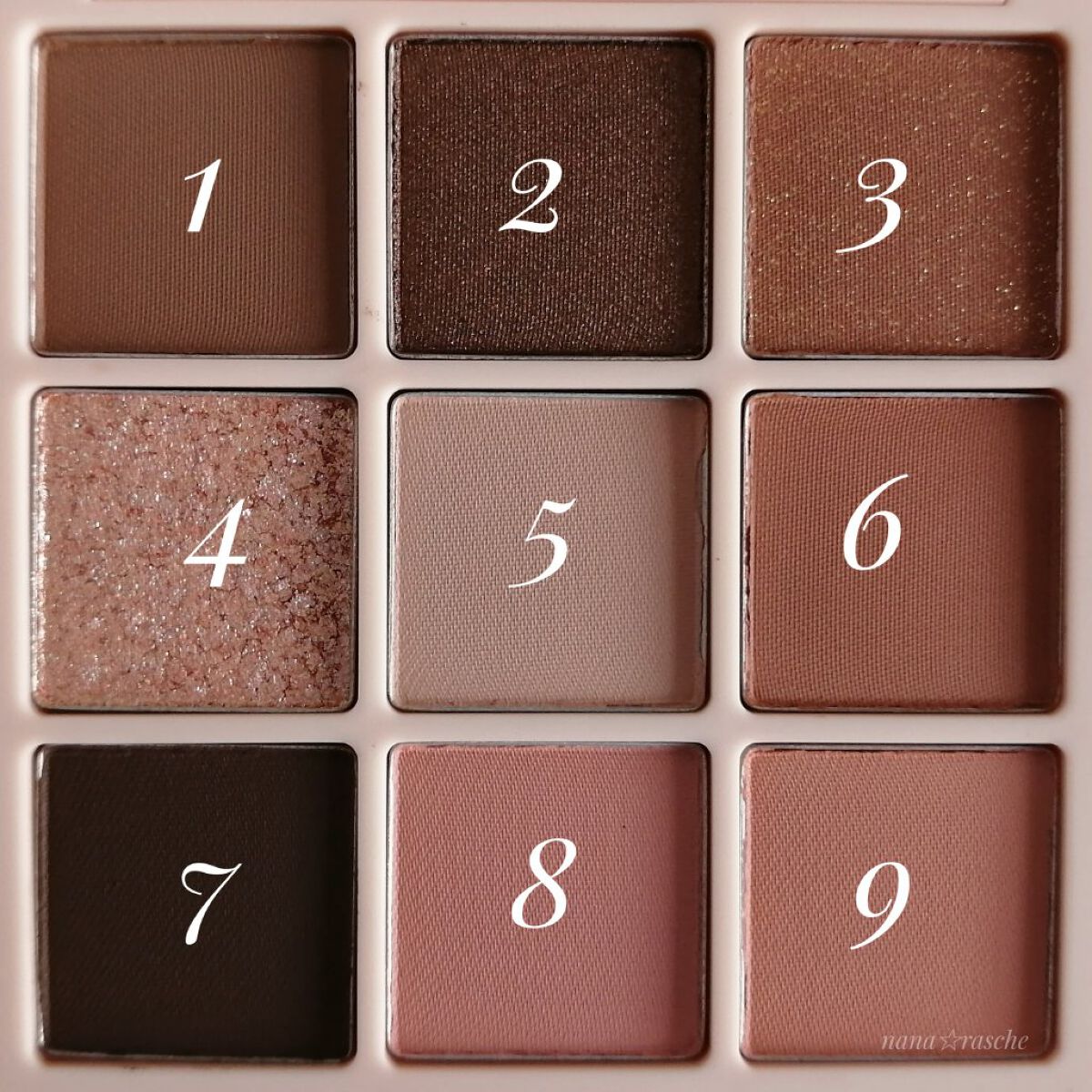 FAVORITE 9 SHADOW PALETTE/VELY VELY/アイシャドウパレットを使ったクチコミ（2枚目）