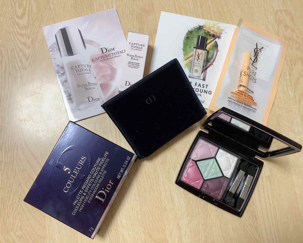 サンク クルール/Dior/アイシャドウパレットを使ったクチコミ(1枚目)