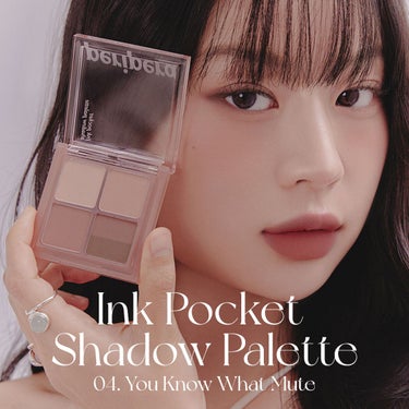 【公式】PERIPERA on LIPS 「小さいけれど充実の4色6発色🎨インクポケットシャドウパレットが..」（1枚目）