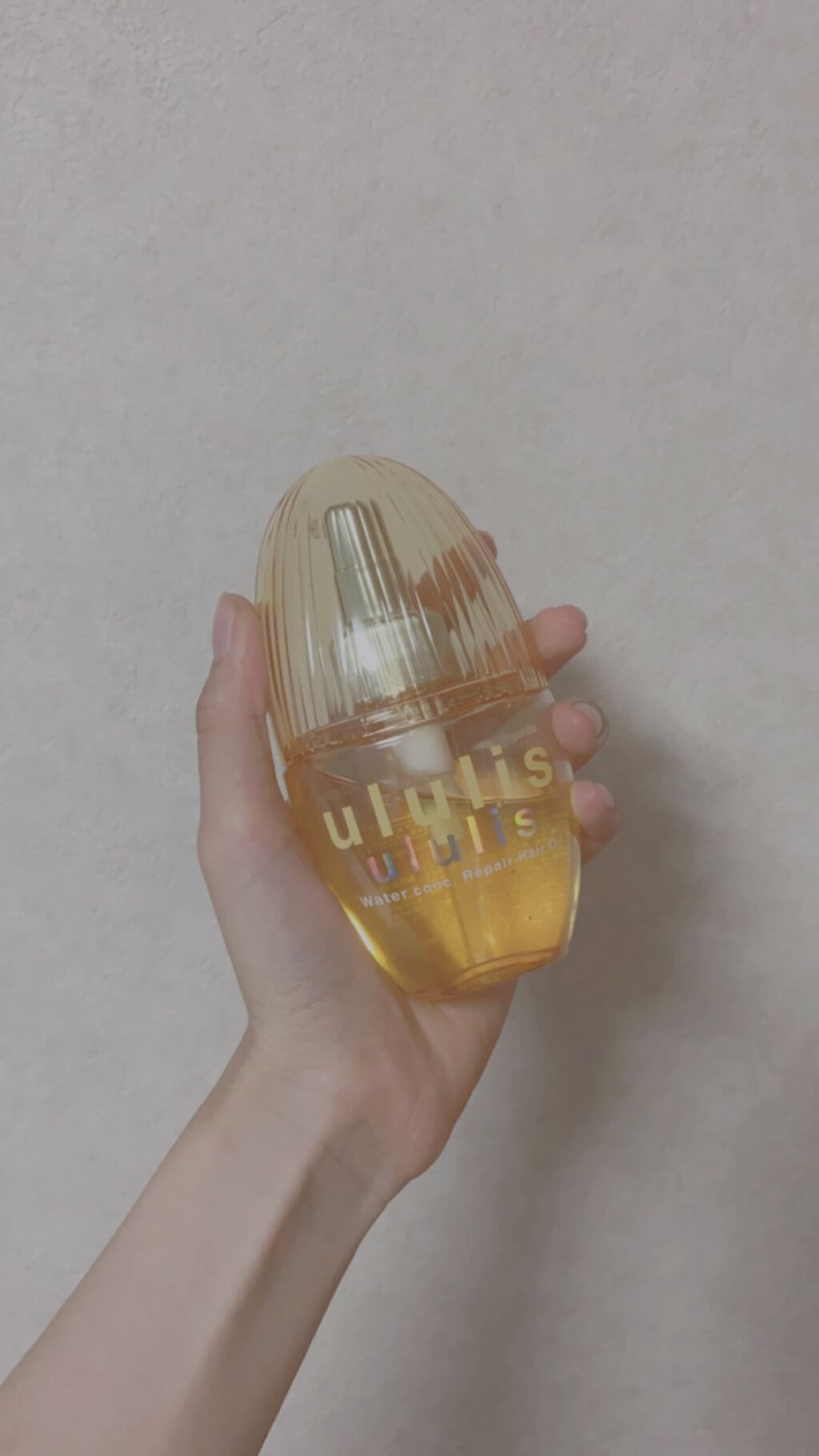 ウォーターコンク リペアヘアオイル/ululis/ヘアオイルを使ったクチコミ(1枚目)