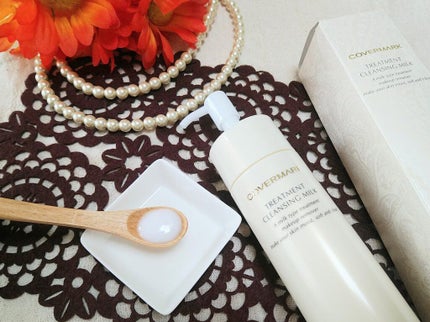 トリートメント クレンジング ミルク/COVERMARK/ミルククレンジングを使ったクチコミ(2枚目)