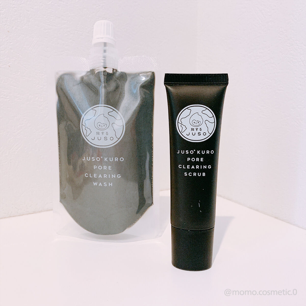 JUSO KURO SCRUB/旅するJUSO/スクラブ・ゴマージュを使ったクチコミ（1枚目）