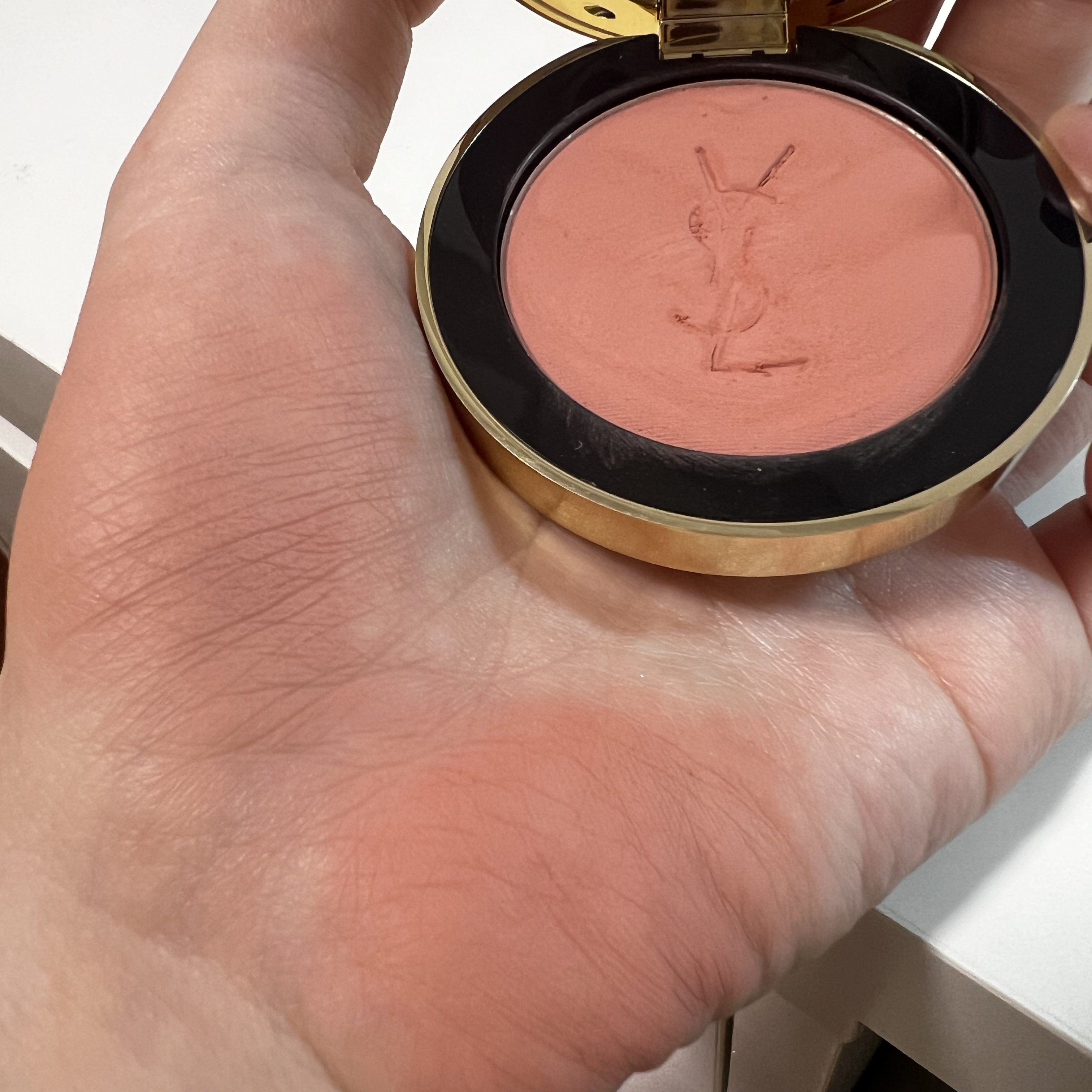 YSL メイクミーブラッシュ パウダー/YVES SAINT LAURENT BEAUTE/パウダーチークを使ったクチコミ（2枚目）