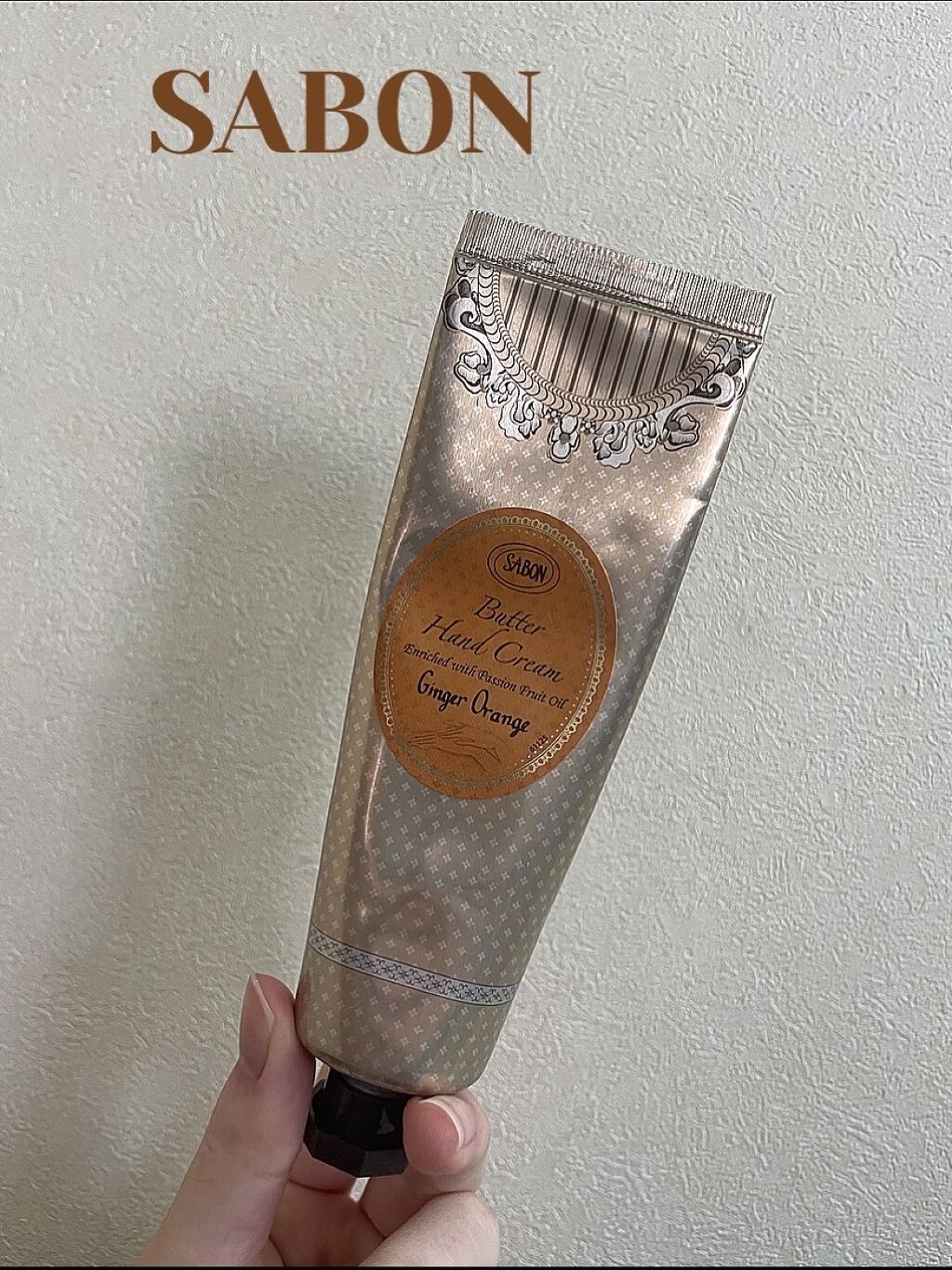 バターハンドクリーム  ジンジャー・オレンジ/SABON/ハンドクリームを使ったクチコミ（1枚目）