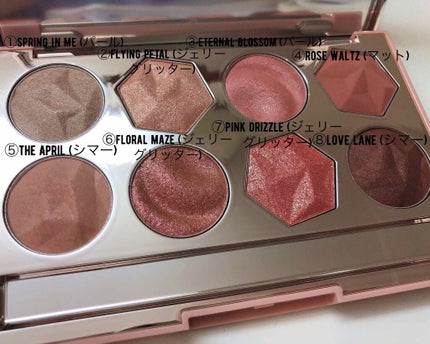 プリズム エアー アイ パレット/CLIO/アイシャドウパレットを使ったクチコミ(2枚目)