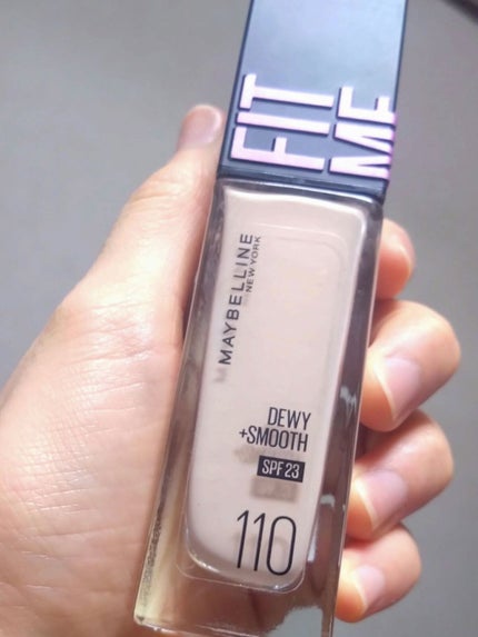 フィットミーリキッドファンデーションD/MAYBELLINE NEW YORK/リキッドファンデーションを使ったクチコミ(1枚目)