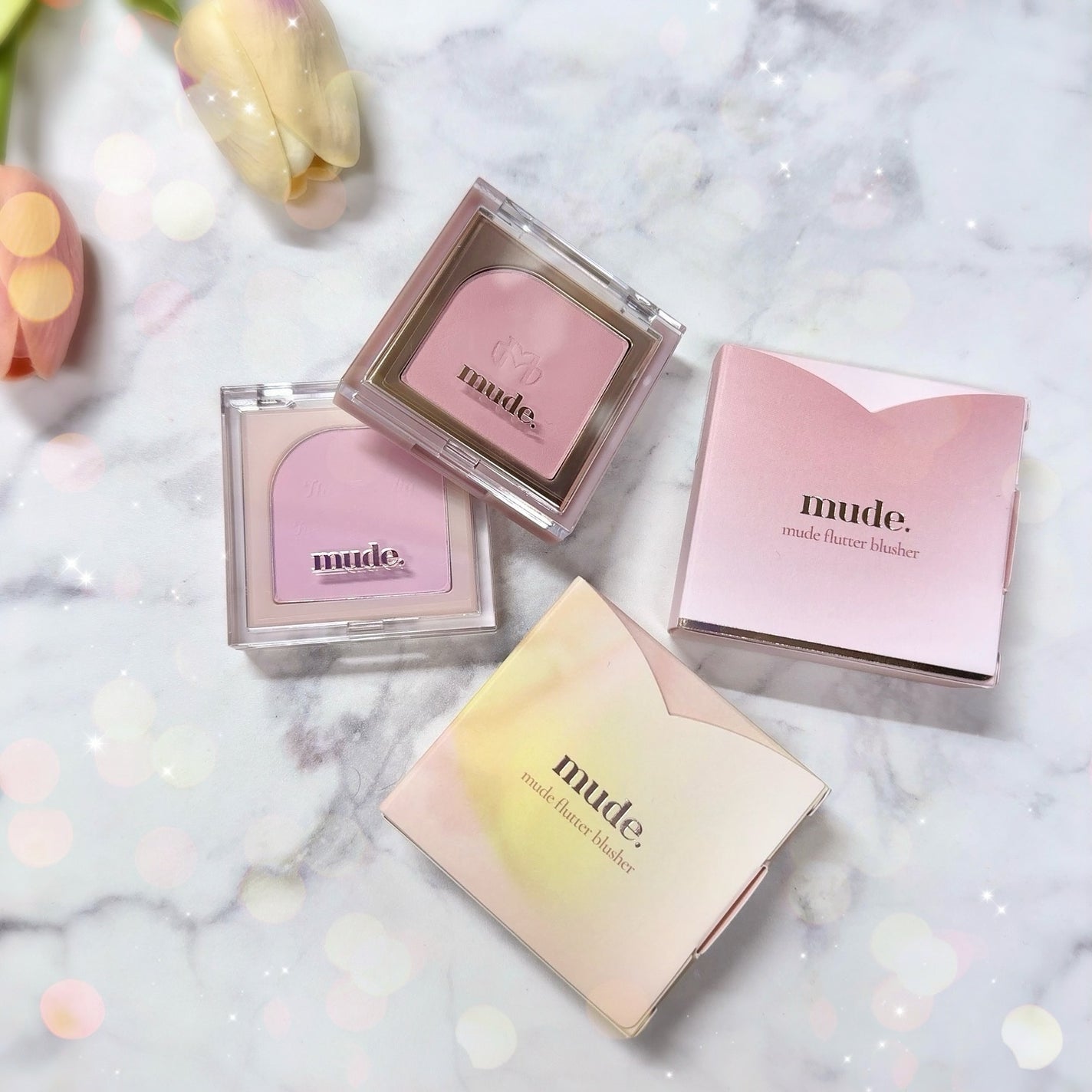 フラッターブラッシャー/mude/パウダーチークを使ったクチコミ(7枚目)