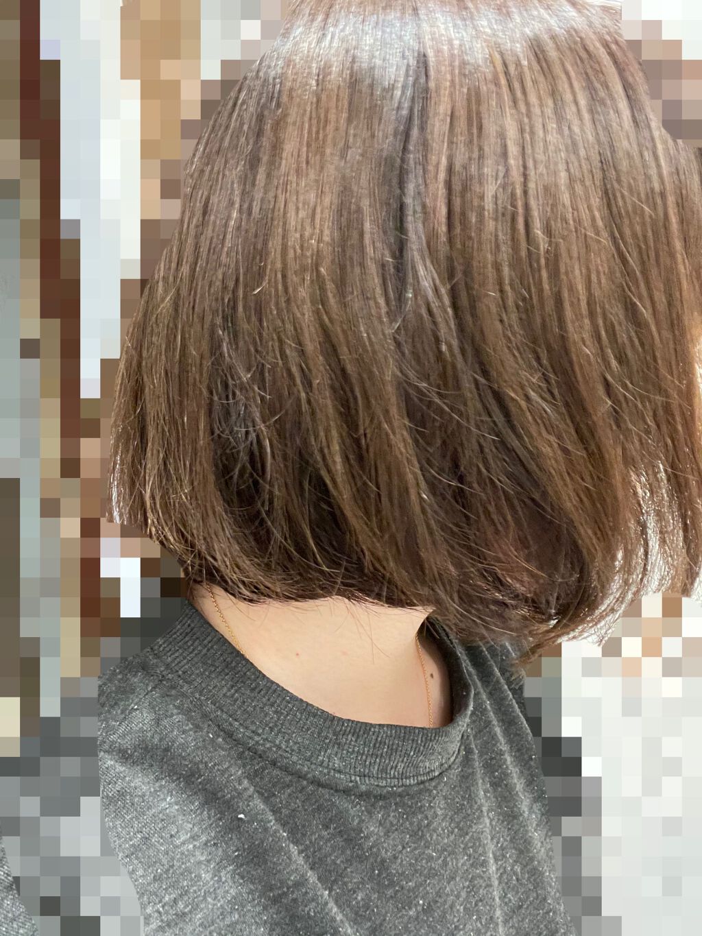 カラージェニック ミルキーヘアカラー (ちらっと白髪用) PA02 パーリ—アッシュ/サイオス/ヘアカラーを使ったクチコミ（2枚目）