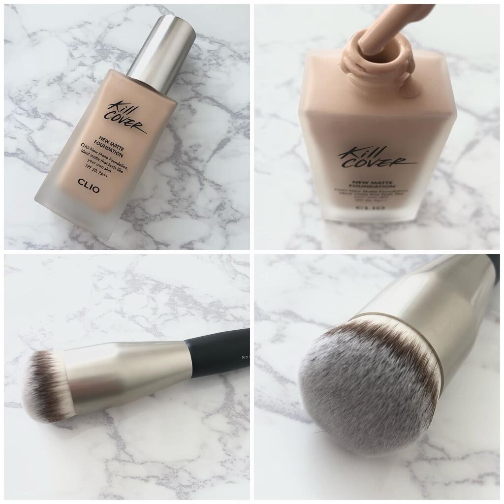 キルカバーニューマットファンデーション/CLIO/リキッドファンデーションを使ったクチコミ（2枚目）