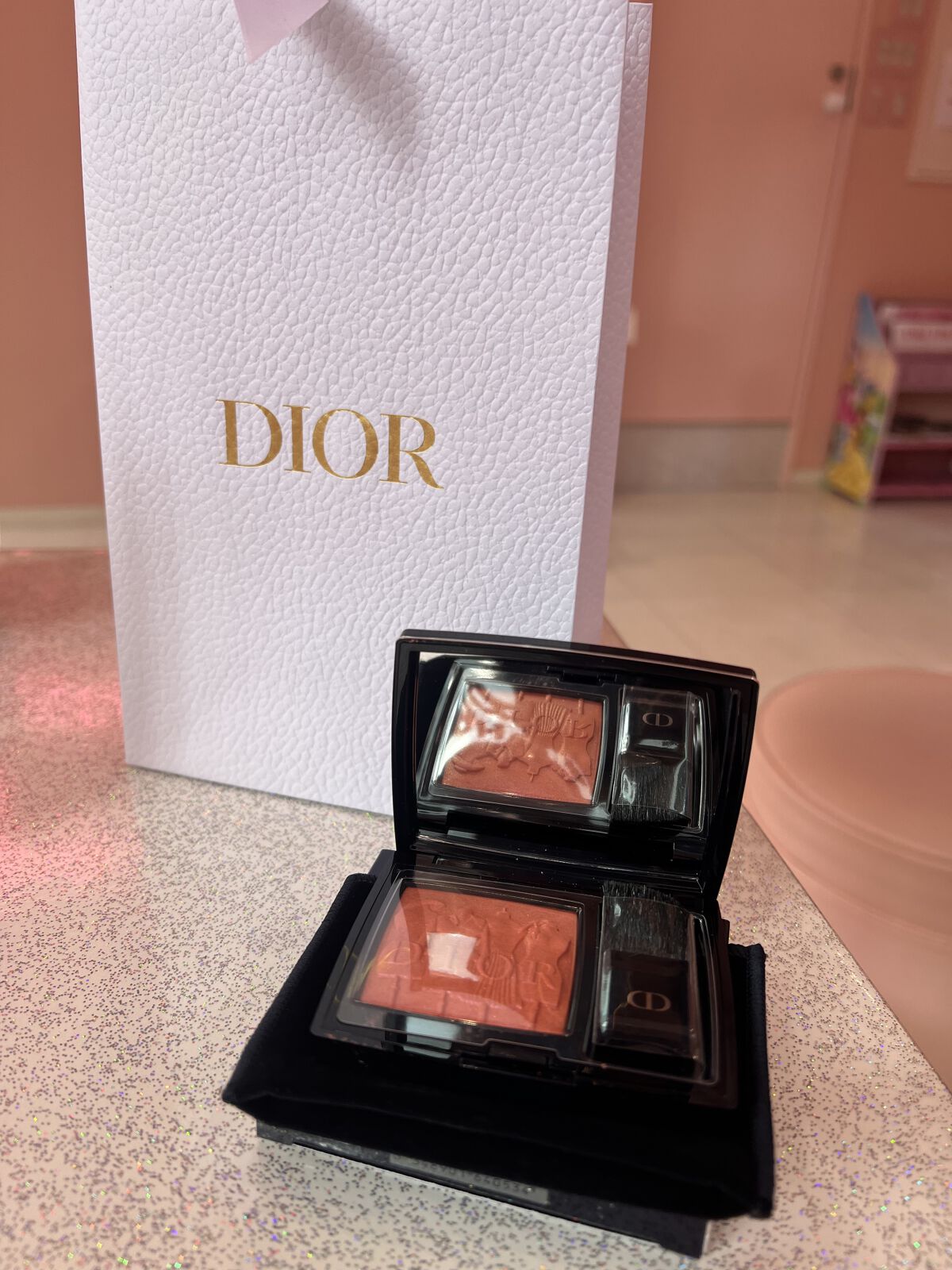 【旧】ディオールスキン ルージュ ブラッシュ/Dior/パウダーチークを使ったクチコミ（1枚目）