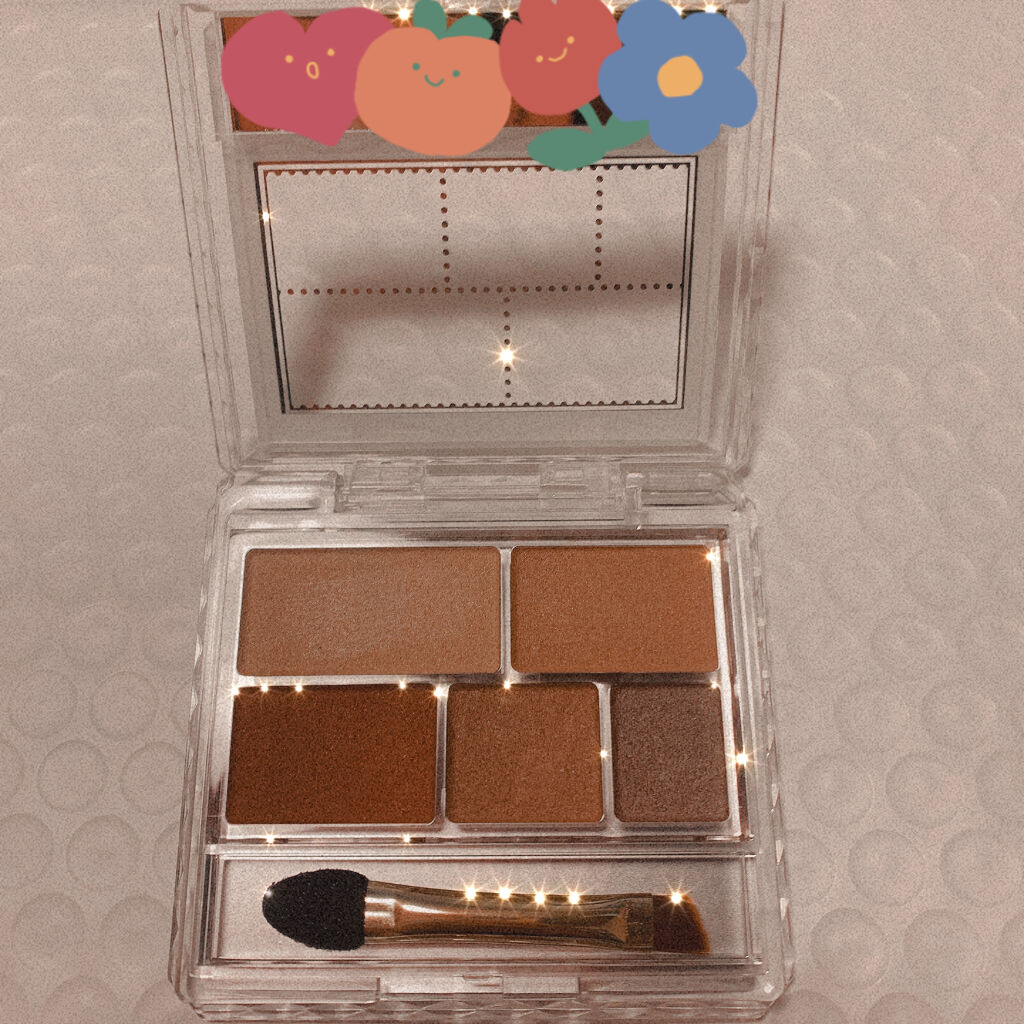 パーフェクトマルチアイズ/キャンメイク/アイシャドウパレットを使ったクチコミ（3枚目）