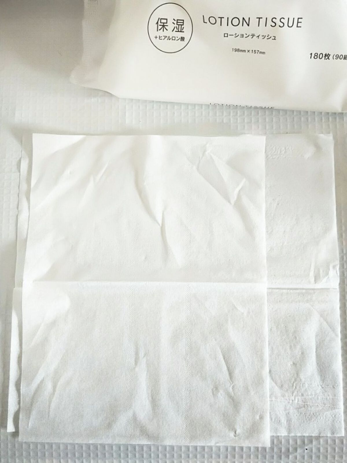 ローションティッシュ ソフトパック/協和紙工/ティッシュを使ったクチコミ(3枚目)