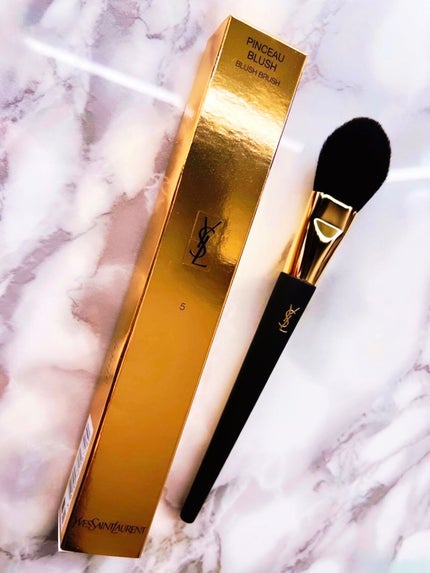 ブラッシュブラシ 5/YVES SAINT LAURENT BEAUTE/メイクブラシを使ったクチコミ(1枚目)