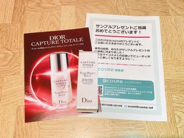 【旧】カプチュール トータル セル ENGY スーパー セラム/Dior/美容液を使ったクチコミ（1枚目）