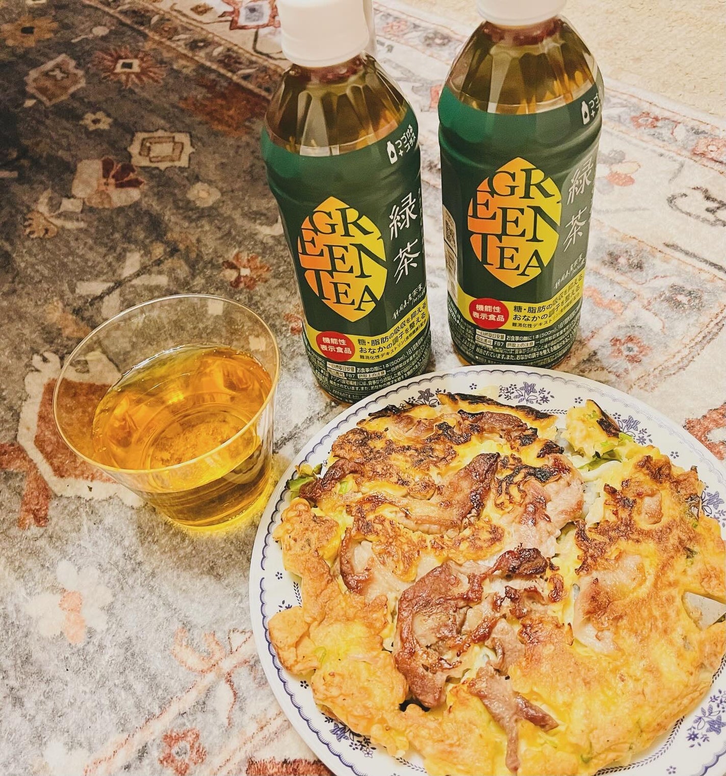 chiekotan on LIPS 「今日のランチは、お好み焼きに@lifedrink_online..」(1枚目)