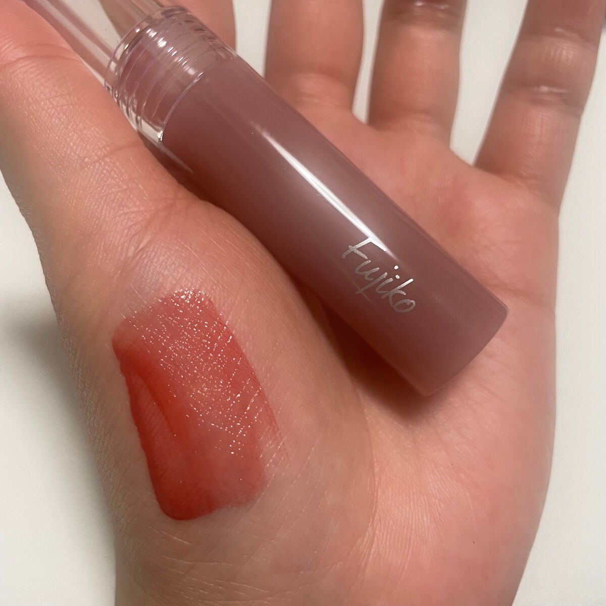 ニュアンスラップティント/Fujiko/リップティントを使ったクチコミ(2枚目)