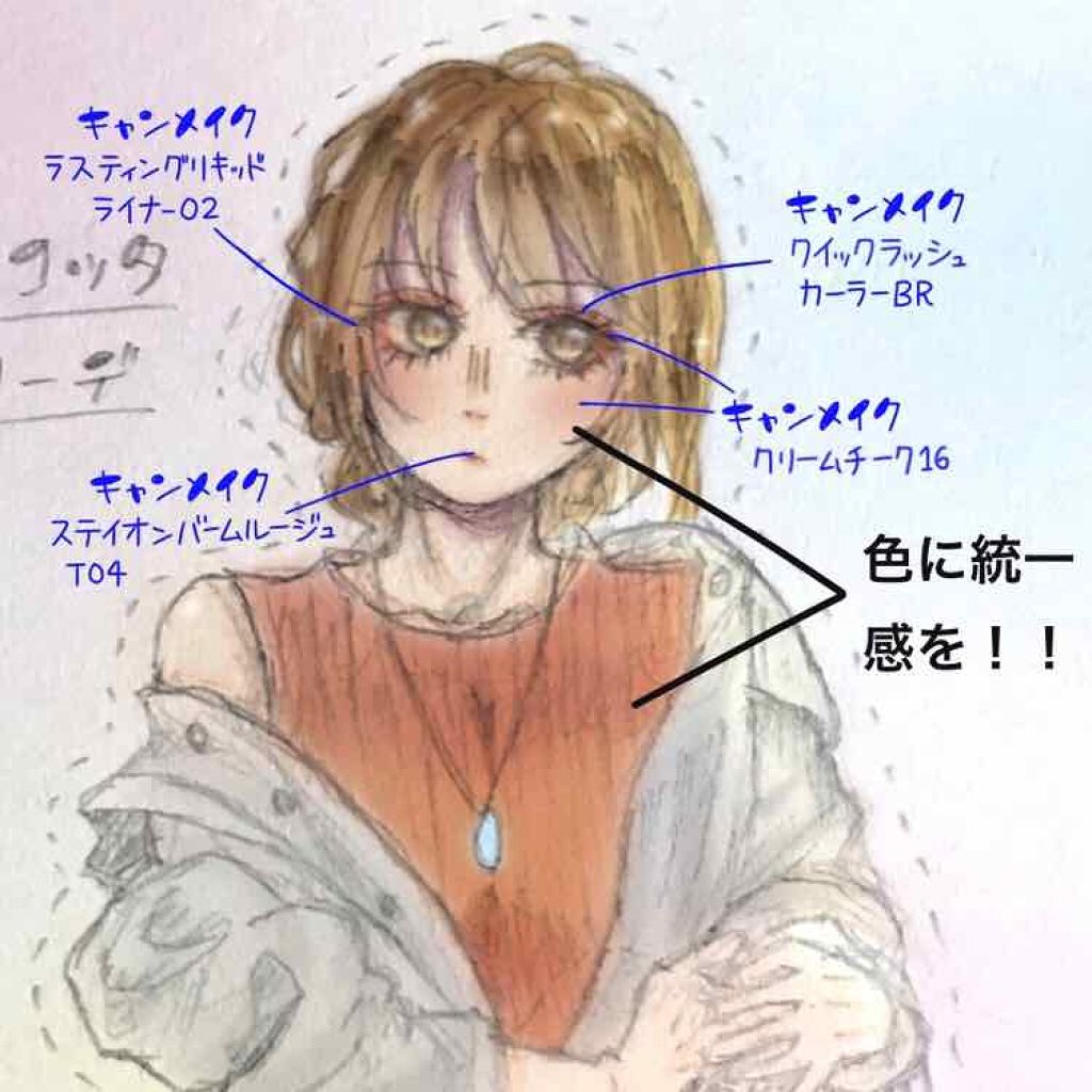 クリームチーク/キャンメイク/ジェル・クリームチークを使ったクチコミ(2枚目)