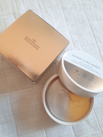 GOLD COLLAGEN DUAL EYE PATCH/SNP/アイケア・アイクリームを使ったクチコミ(1枚目)
